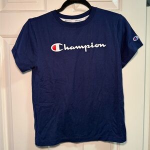 Champion Dark Blue Athletic Tee